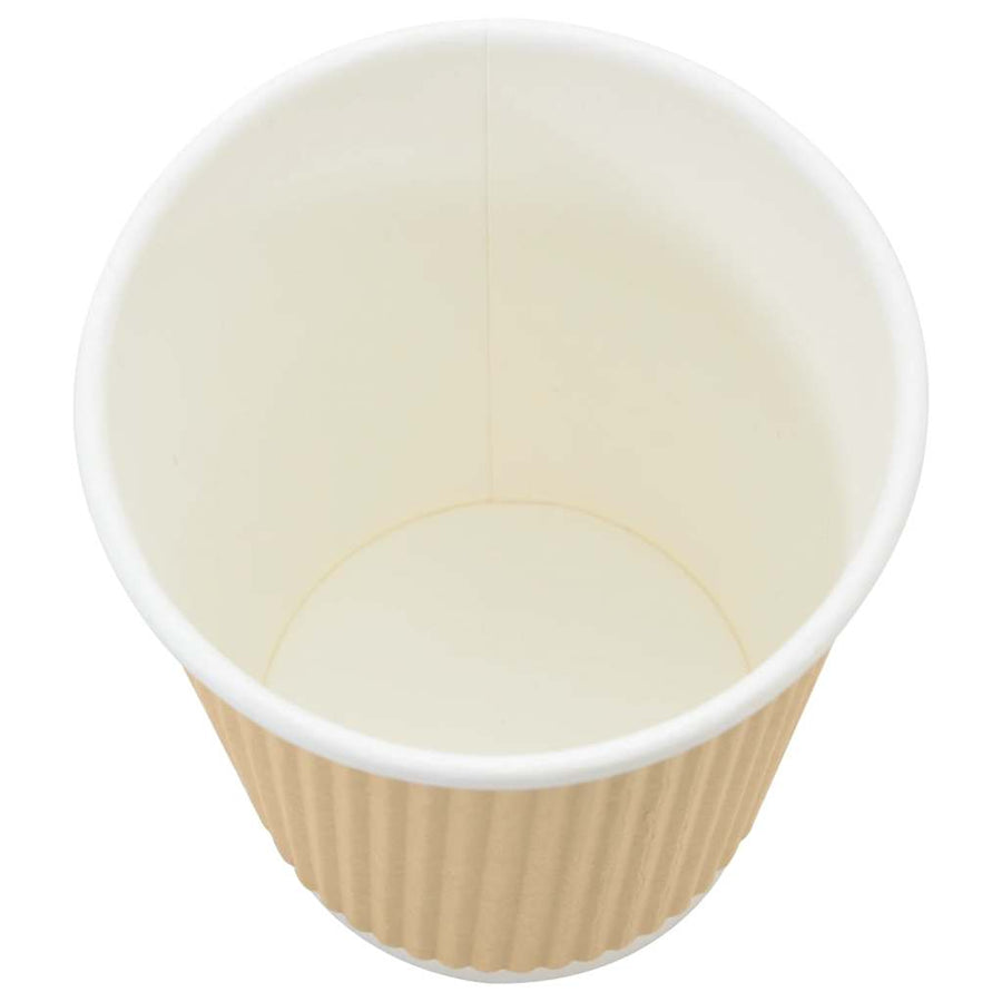 Papieren koffiekopjes met deksel 1000 st 8oz 200 ml