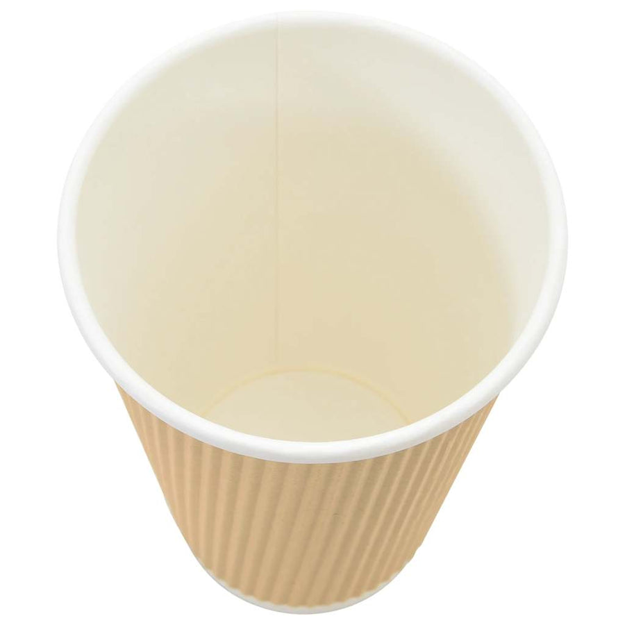 Papieren koffiekopjes met deksel 1000 st 16oz 400 ml