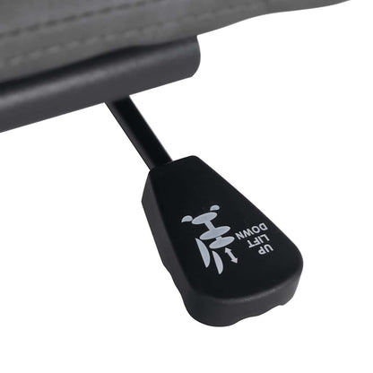 Kantoorstoel draaibaar stof lichtgrijs