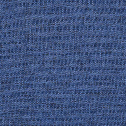 Kantoorstoel draaibaar stof blauw