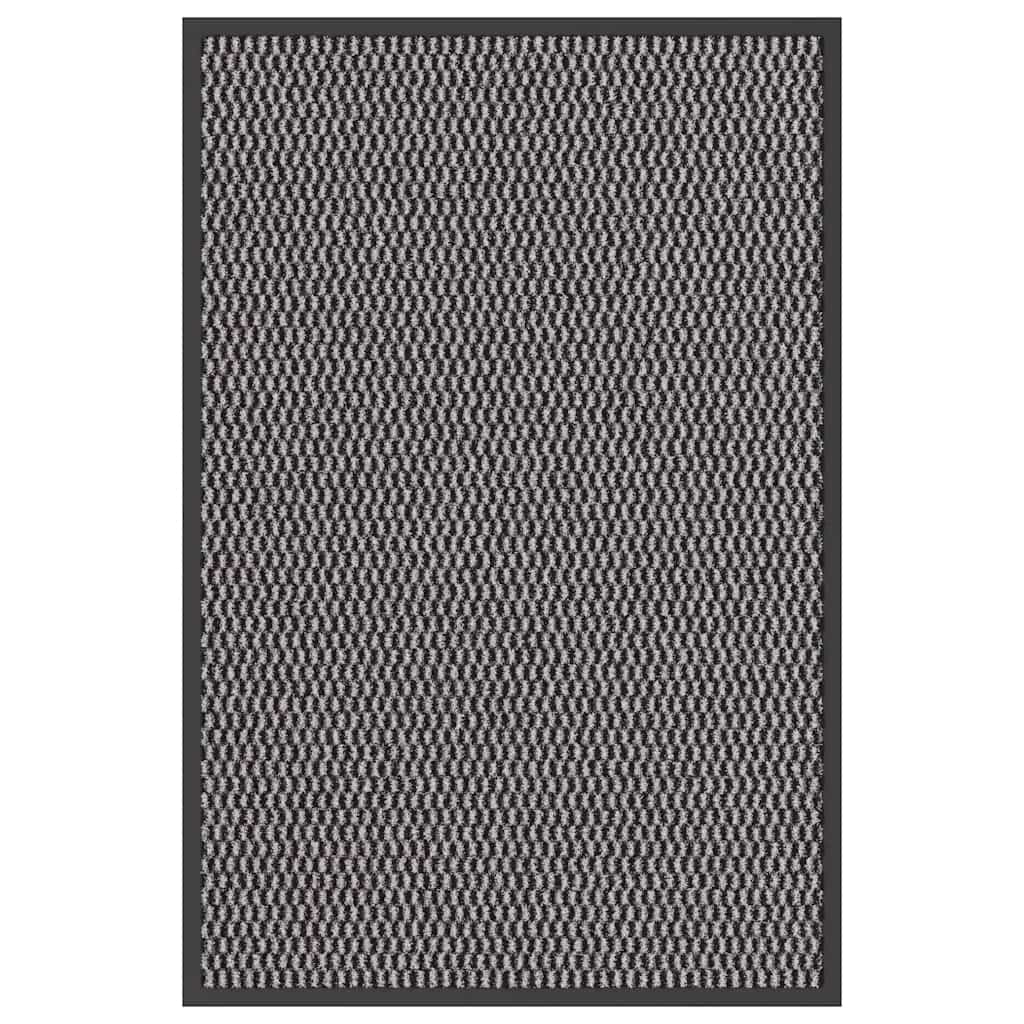 Deurmat 60x90 cm antracietkleurig