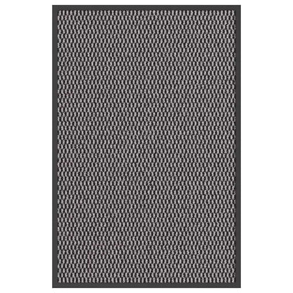 Deurmat 60x90 cm antracietkleurig