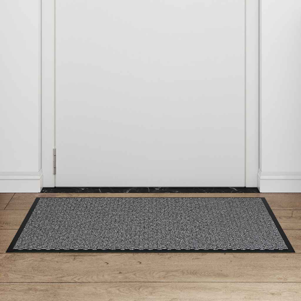 Deurmat 60x90 cm antracietkleurig