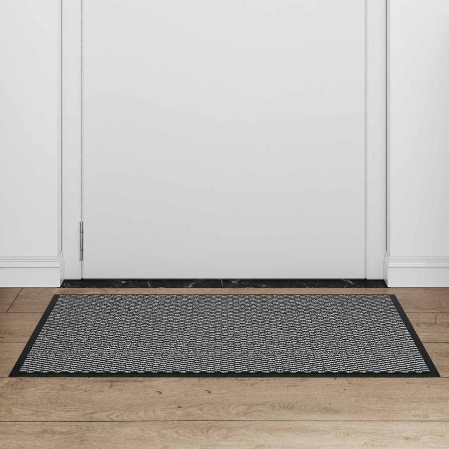 Deurmat 60x90 cm antracietkleurig
