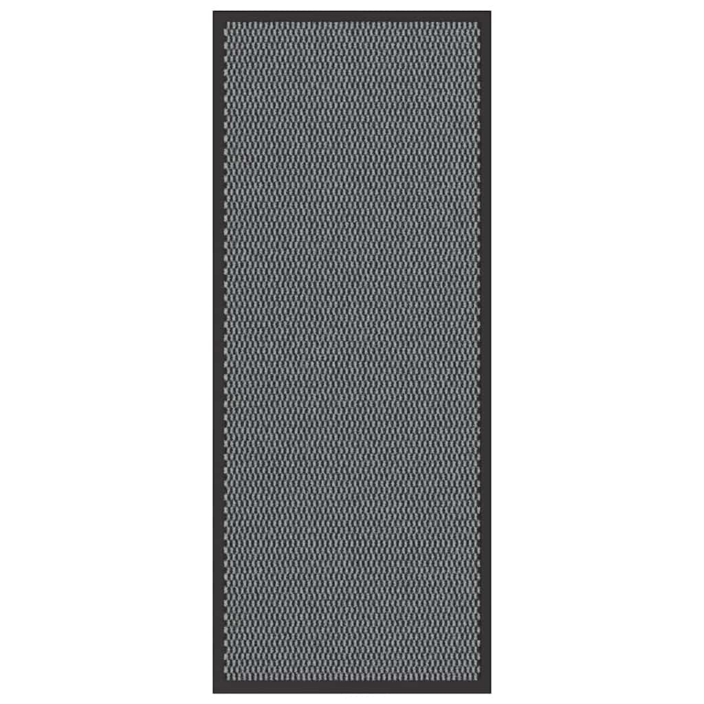 Deurmat 60x150 cm antracietkleurig