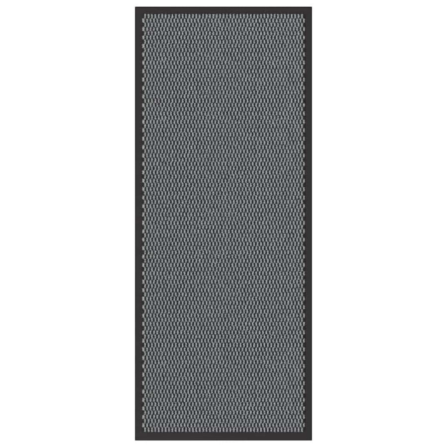 Deurmat 60x150 cm antracietkleurig