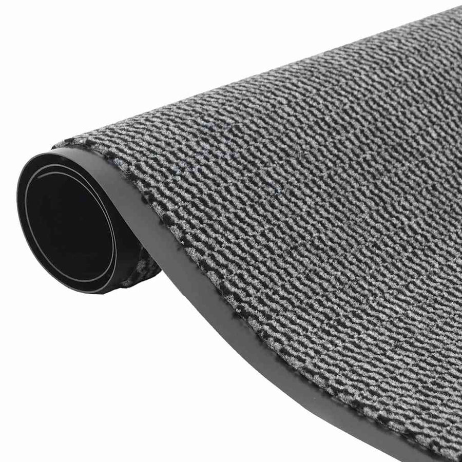 Deurmat 60x150 cm antracietkleurig
