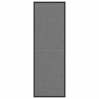 Deurmat 60x180 cm antracietkleurig