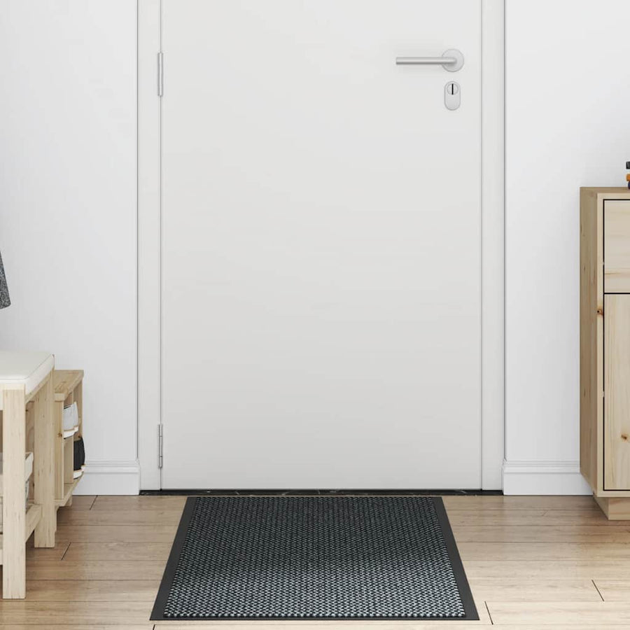 Deurmat 60x180 cm antracietkleurig