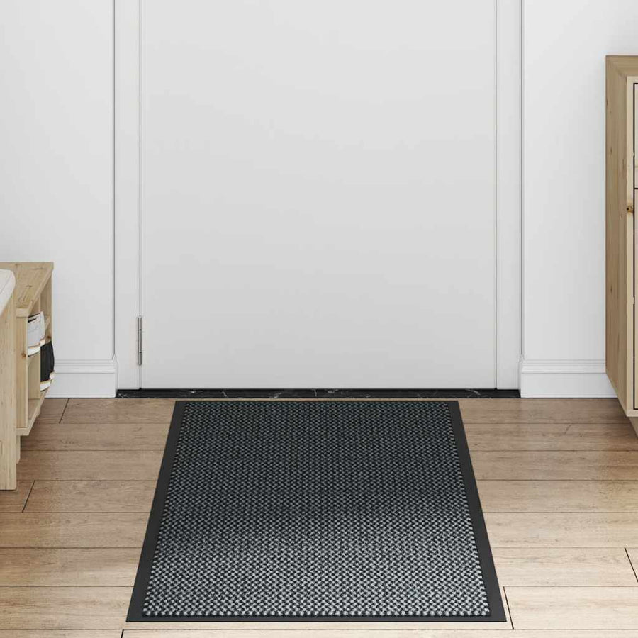 Deurmat 60x180 cm antracietkleurig