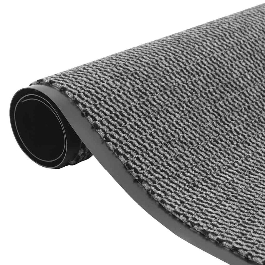 Deurmat 60x180 cm antracietkleurig