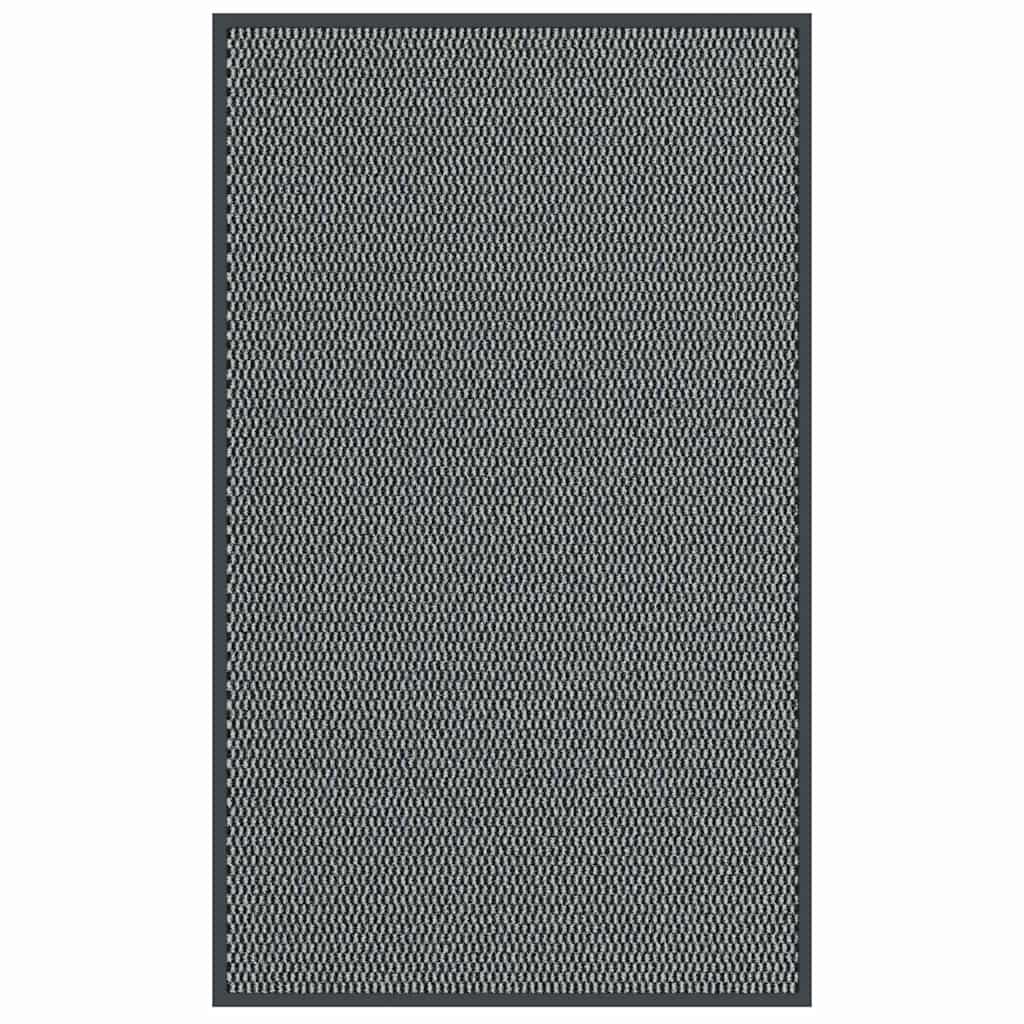Deurmat 90x150 cm antracietkleurig