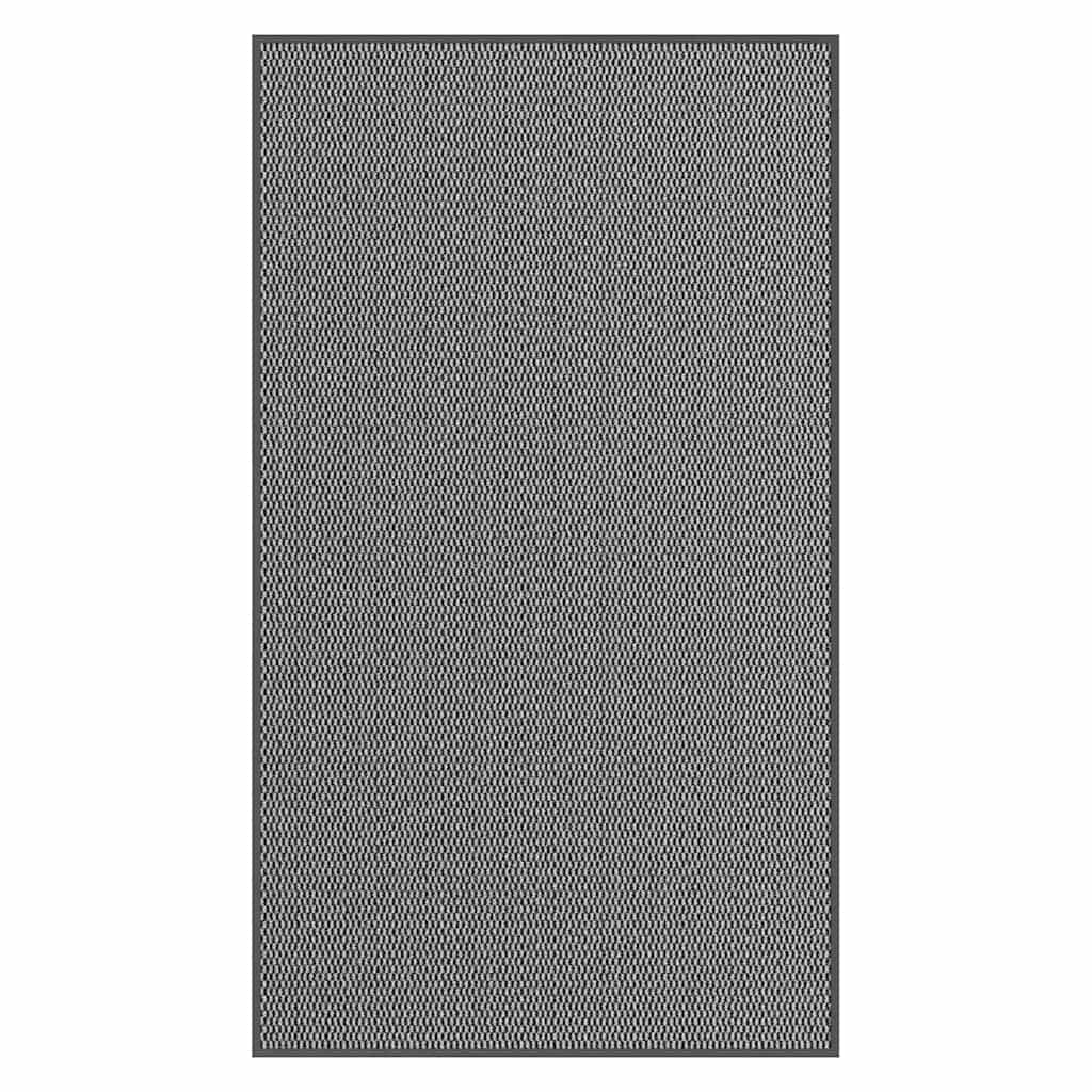 Deurmat 115x200 cm antracietkleurig