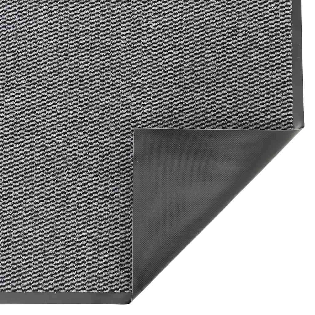 Deurmat 115x200 cm antracietkleurig