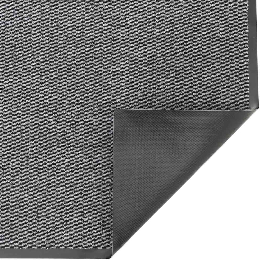 Deurmat 115x200 cm antracietkleurig