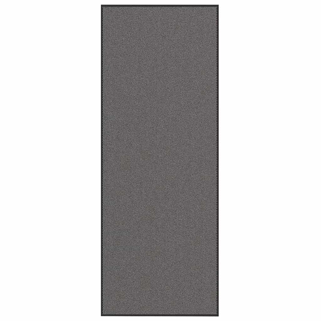 Deurmat 115x300 cm antracietkleurig