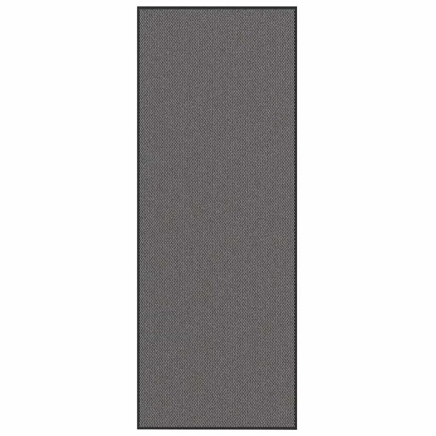 Deurmat 115x300 cm antracietkleurig