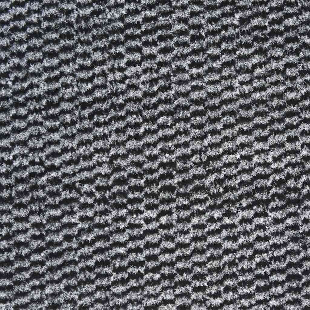 Deurmat 115x300 cm antracietkleurig