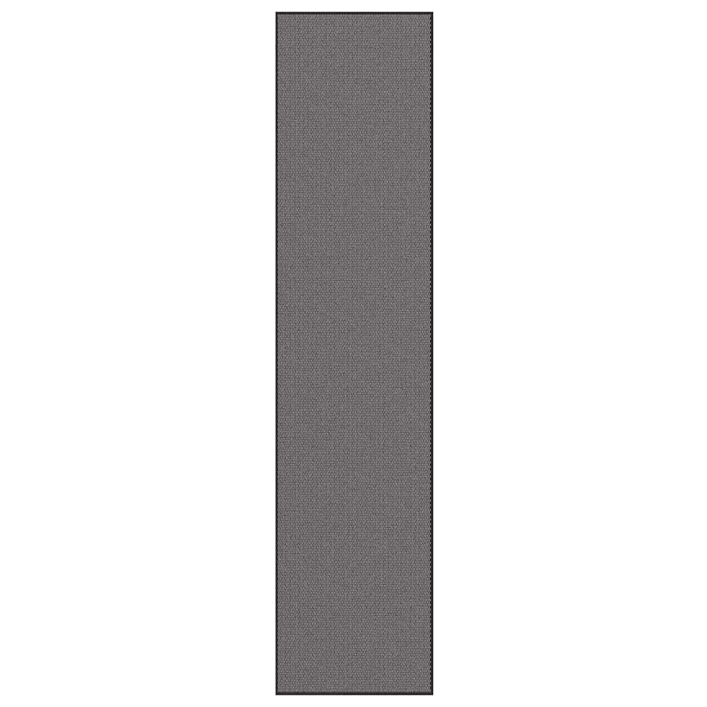 Deurmat 115x500 cm antracietkleurig
