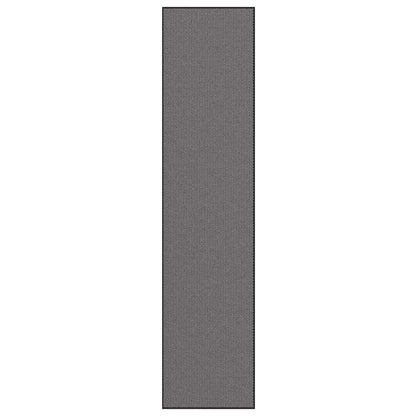 Deurmat 115x500 cm antracietkleurig