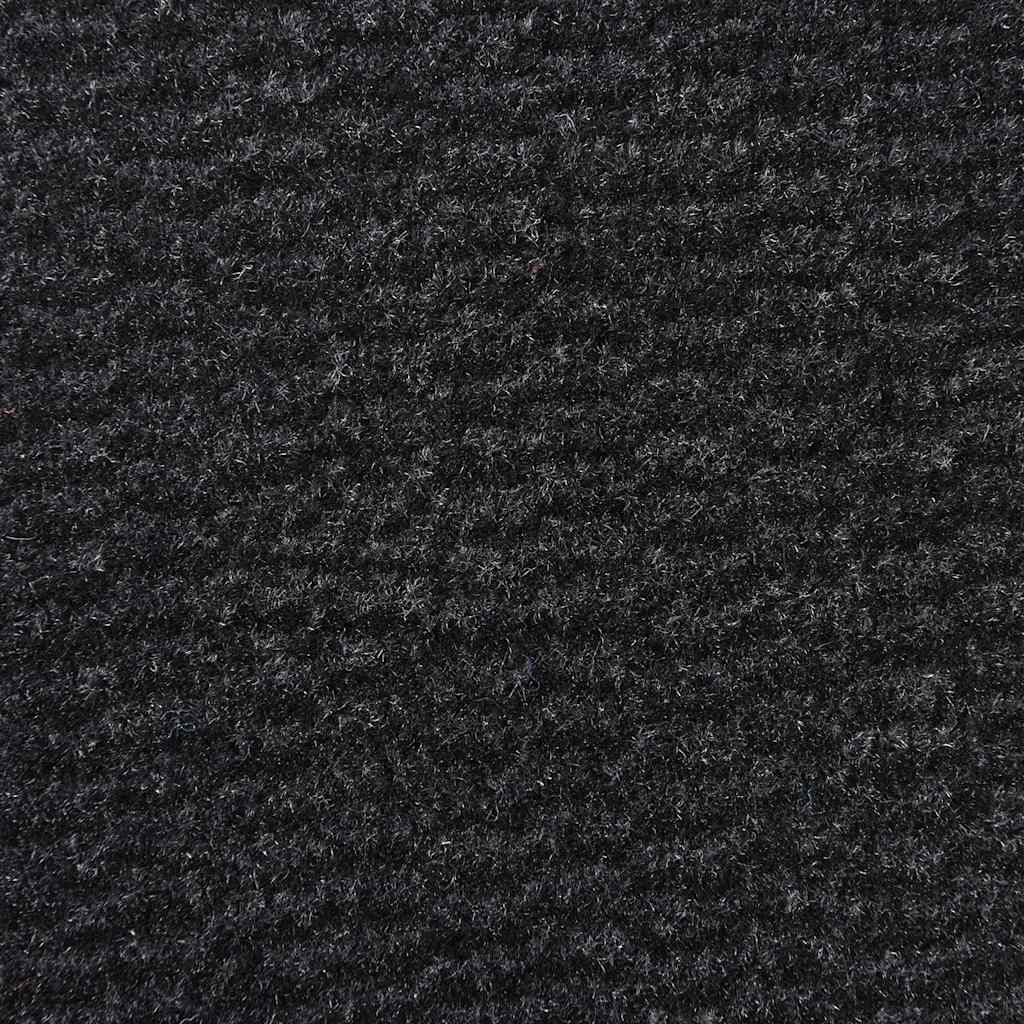 Deurmat 60x90 cm zwart