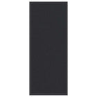 Doormat 60x150 cm black