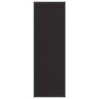 Doormat 60x180 cm black