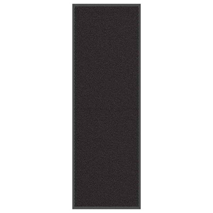 Deurmat 60x180 cm zwart