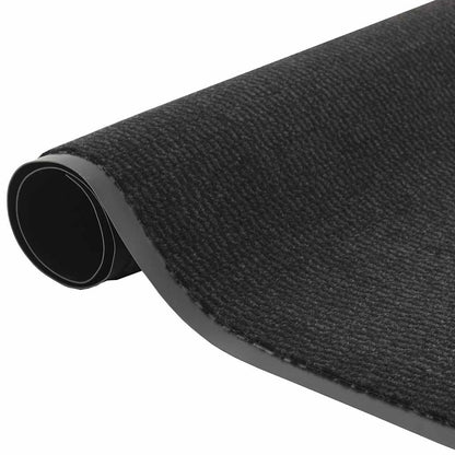Deurmat 60x180 cm zwart