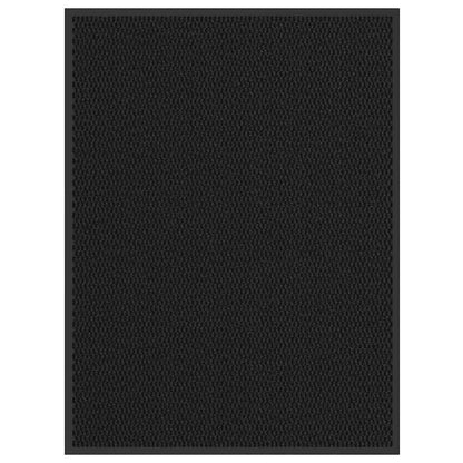 Deurmat 80x120 cm zwart
