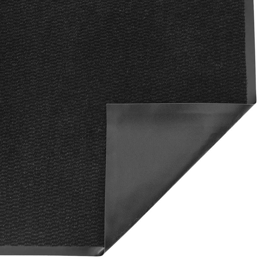Deurmat 90x120 cm zwart