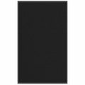 Deurmat 90x150 cm zwart