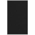 Doormat 90x150 cm black