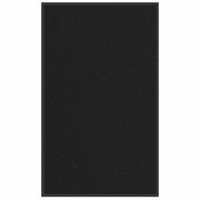Doormat 90x150 cm black