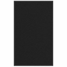 Deurmat 90x150 cm zwart