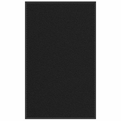 Deurmat 90x150 cm zwart