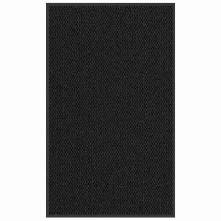 Deurmat 90x150 cm zwart
