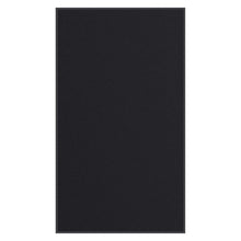 Deurmat 115x200 cm zwart