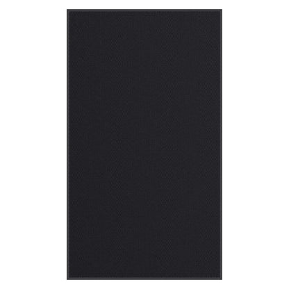 Deurmat 115x200 cm zwart