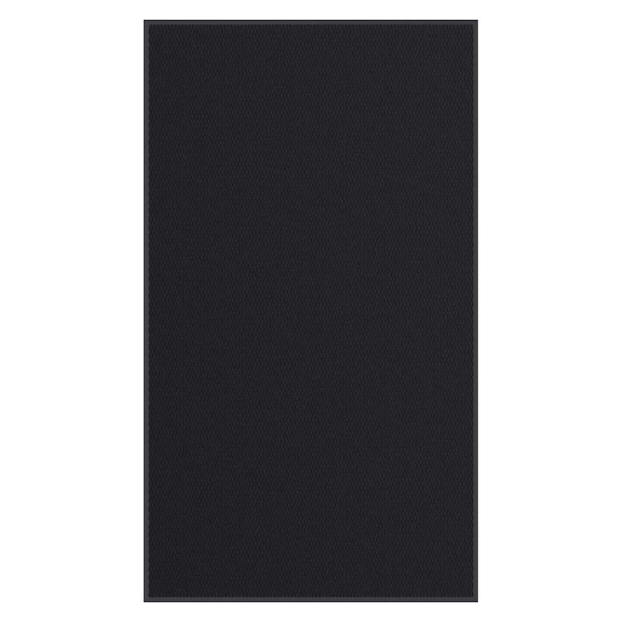 Deurmat 115x200 cm zwart