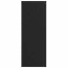 Doormat 115x300 cm black