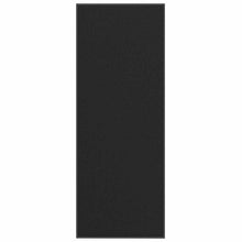 Deurmat 115x300 cm zwart