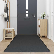 Deurmat 115x500 cm zwart