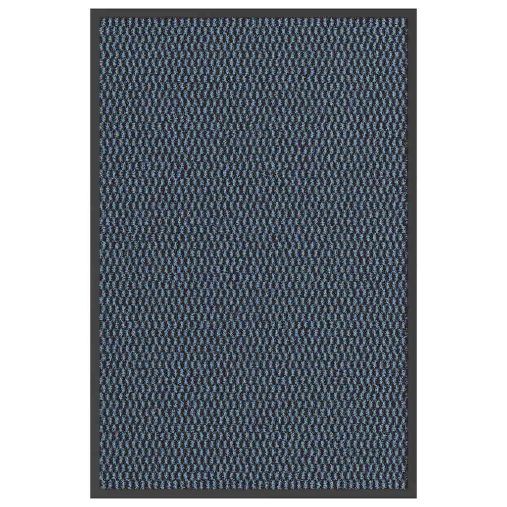 Deurmat 60x90 cm blauw