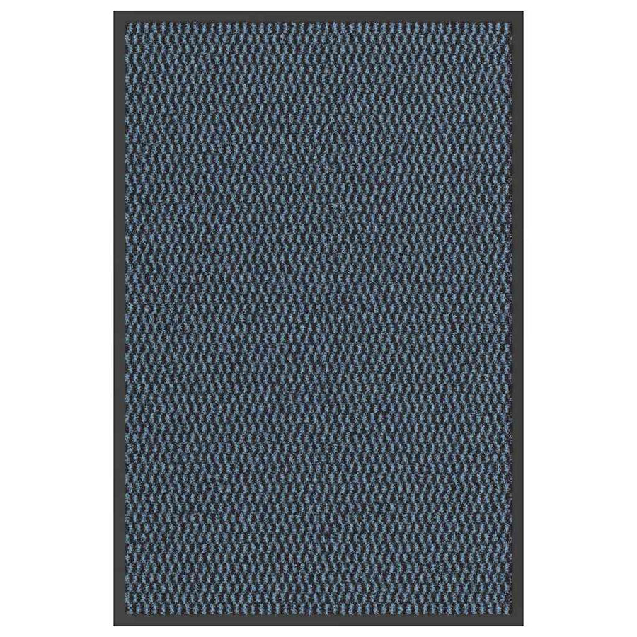 Deurmat 60x90 cm blauw
