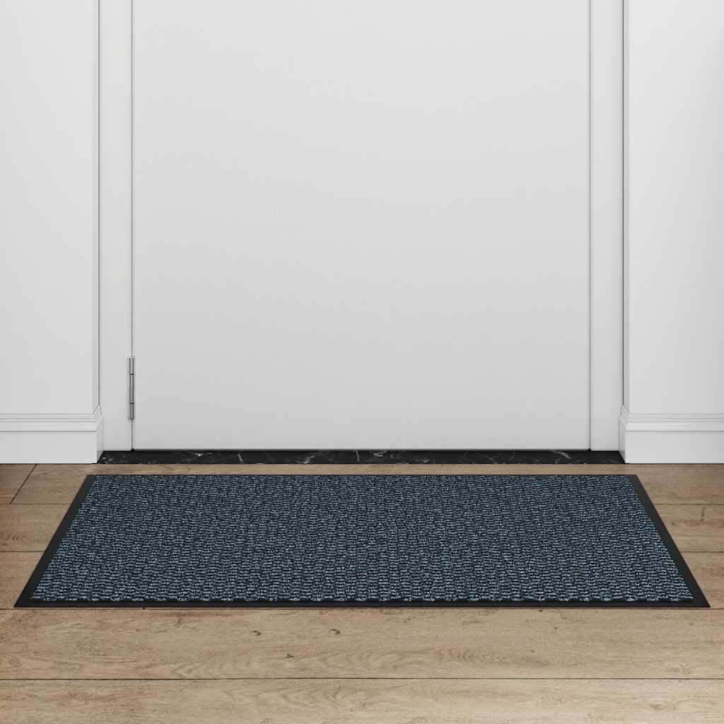 Deurmat 60x90 cm blauw