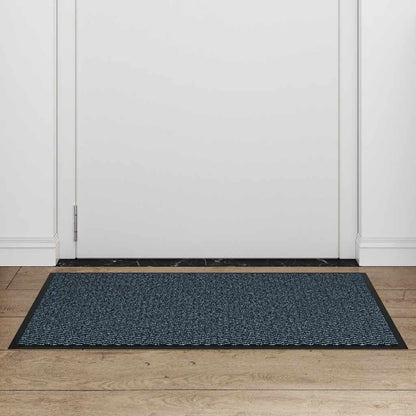 Deurmat 60x90 cm blauw