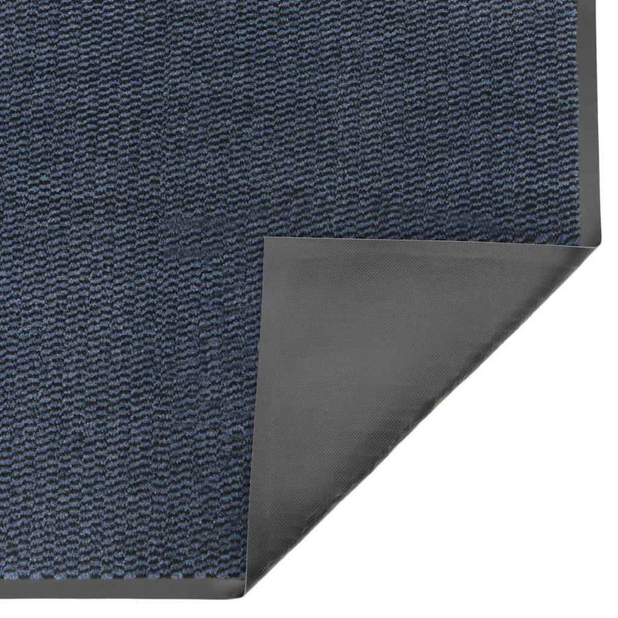 Deurmat 60x150 cm blauw