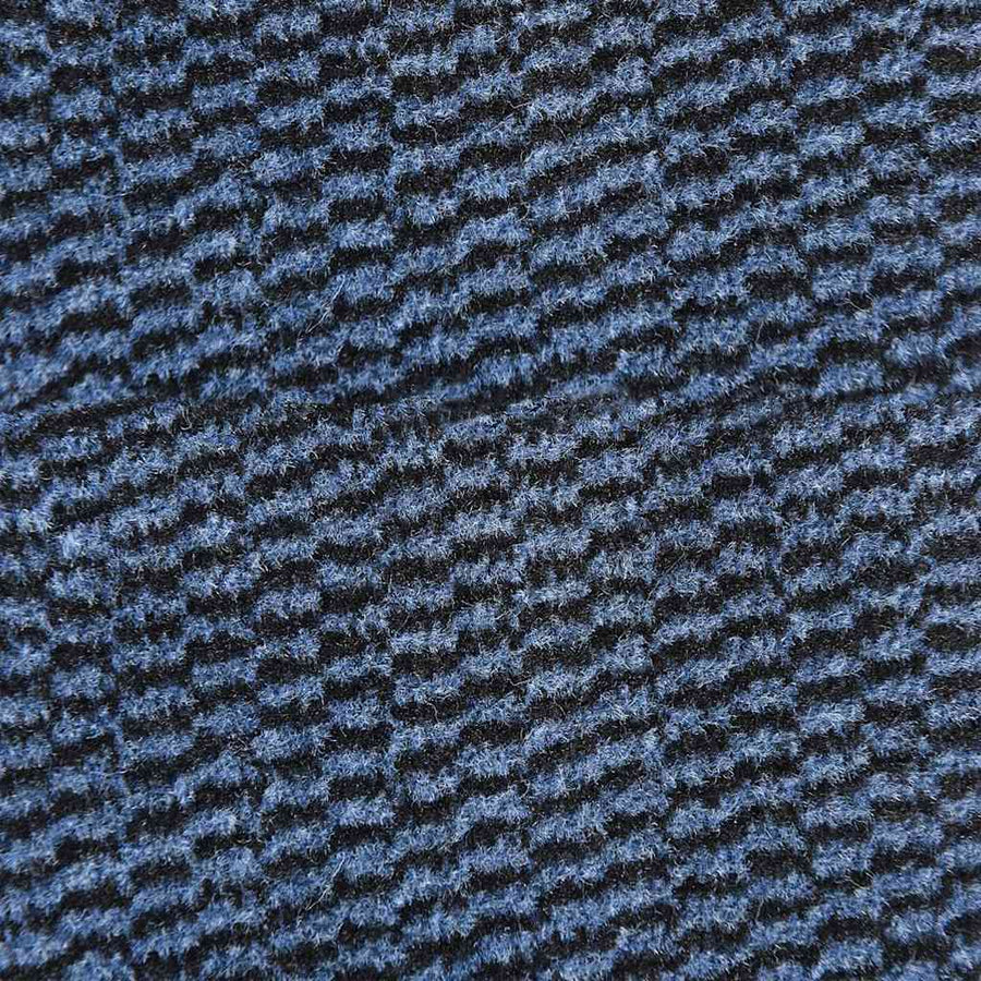 Deurmat 60x150 cm blauw