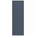 Deurmat 60x180 cm blauw